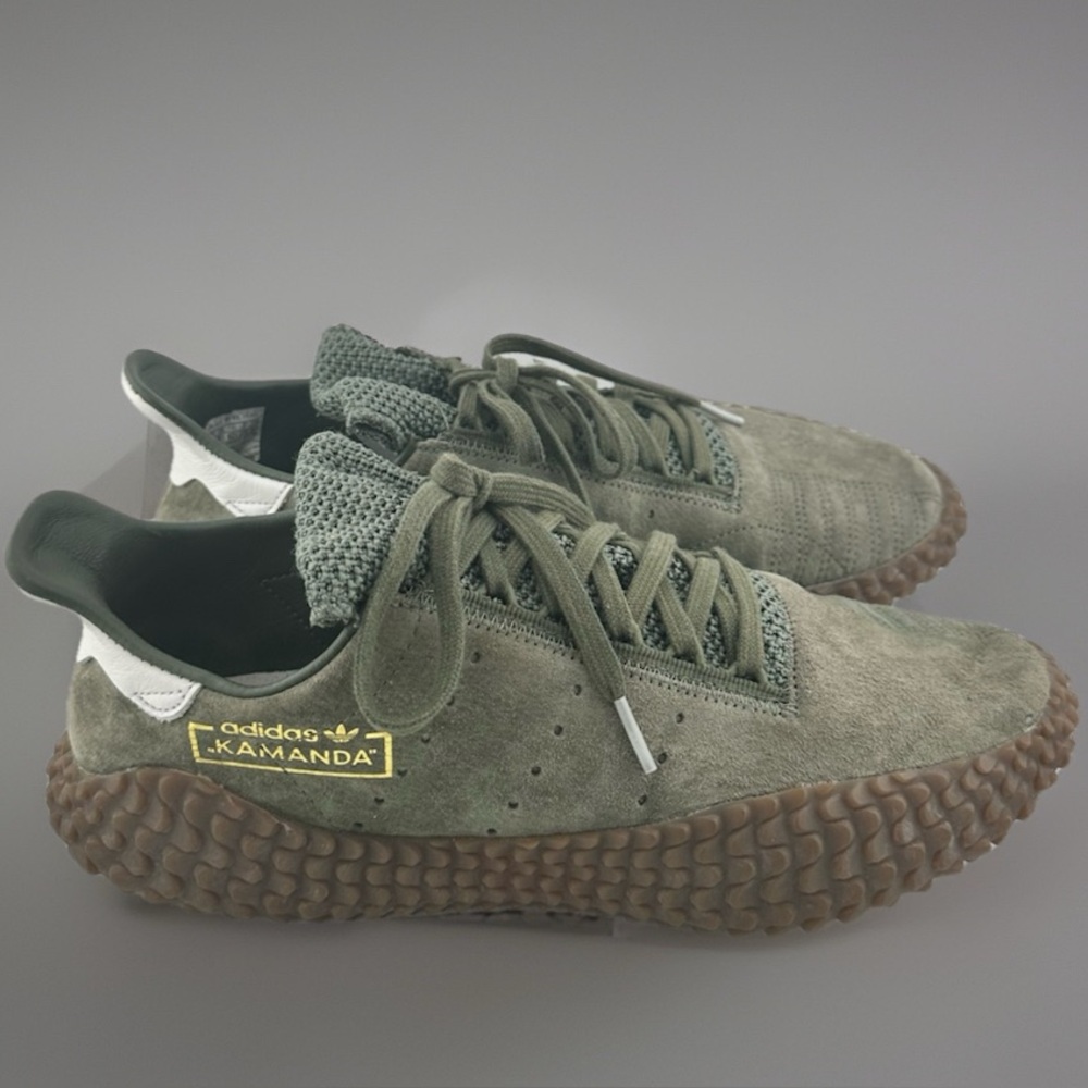 Adidas Kamanda Forest Green with Brown Sole